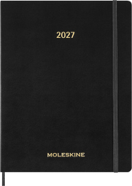 Купити Вертикальний щотижневик Moleskine PRO 2025 (великий, чорний) в інтернет магазині в Києві: ціни, доставка - інтернет магазин Д.Магазин