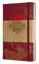 Купить Блокнот Moleskine Harry Potter Карта мародёров New (средний, в линию) в интернет магазине в Киеве: цены, доставка - интернет магазин Д.Магазин