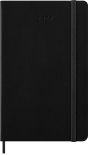 Горизонтальний щотижневик Moleskine 2027 (середній, чорний)