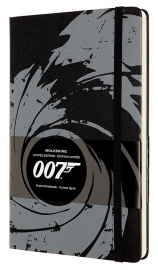 Купить Блокнот Moleskine James Bond Black (средний, в линию)  в интернет магазине в Киеве: цены, доставка - интернет магазин Д.Магазин
