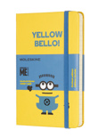 Блокнот Moleskine Minions Limited Edition (карманный формат, в линию, желтая обложка)