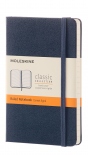 Блокнот Moleskine Classic в линию (карманный, сапфир)