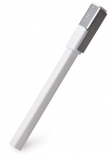 Роллерная ручка Moleskine Roller pen Plus 0,7 мм (белая)