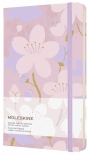 Блокнот Moleskine Sakura (средний, нелинованный, розовая канва)