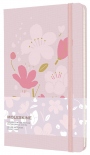 Блокнот Moleskine Sakura (середній, в лінію, рожева канва)