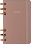 Щотижневик Moleskine Spiral 2025 на 12 місяців (середній, мигдальний)