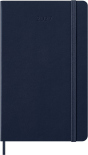 Щотижневик Moleskine 2027 (середній, сапфір, з місцем для записів)