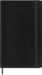 Щотижневик Moleskine 2027 (середній, чорний, м'яка обкладинка, з місцем для записів)