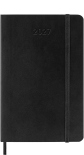 Щотижневик Moleskine 2027 (кишеньковий, чорний, м'яка обкладинка, з місцем для записів)