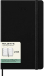 Горизонтальний щотижневик Moleskine 2026 (середній, чорний)