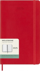 Купити Щотижневик Moleskine 2025 (середній, червоний, мягкая обложка, з місцем для записів) в інтернет магазині в Києві: ціни, доставка - інтернет магазин Д.Магазин