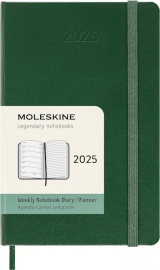 Купити Щотижневик Moleskine 2025 (середній, миртовий зелений, з місцем для записів) в інтернет магазині в Києві: ціни, доставка - інтернет магазин Д.Магазин