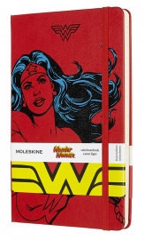 Купить Блокнот Moleskine Wonder Woman Чудо-Женщина (средний формат, красный, в линию) в интернет магазине в Киеве: цены, доставка - интернет магазин Д.Магазин