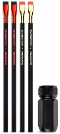 Купить Набор Moleskine x Blackwing (2 карандаша HB + 2 карандаша B + точилка) в интернет магазине в Киеве: цены, доставка - интернет магазин Д.Магазин