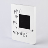Блокнот Nuuna Graphic Thermo Fading Memories (розмір L)