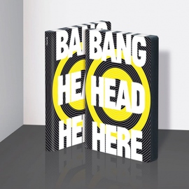 Купить Блокнот Nuuna Graphic Bang Head Here (размер L) в интернет магазине в Киеве: цены, доставка - интернет магазин Д.Магазин