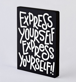Купить Блокнот Nuuna Graphic Express Yourself (размер L) в интернет магазине в Киеве: цены, доставка - интернет магазин Д.Магазин