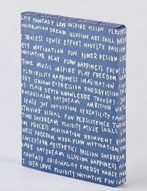 Купить Блокнот Nuuna Graphic Word Plays (размер L, Recycled Denim) в интернет магазине в Киеве: цены, доставка - интернет магазин Д.Магазин