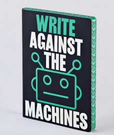 Купить Блокнот Nuuna Graphic Write Against The Machines (размер L) в интернет магазине в Киеве: цены, доставка - интернет магазин Д.Магазин