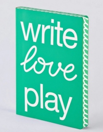 Купить Блокнот Nuuna Graphic Write Love Play (размер L) в интернет магазине в Киеве: цены, доставка - интернет магазин Д.Магазин