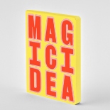 Блокнот Nuuna Graphic Glow Magic Idea (розмір L)