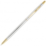 Кулькова ручка OHTO Slim line 0,5 (срібляста)