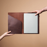 Блокнот Paper Republic Le Portfolio (A4, горіховий)