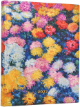 Щоденник Paperblanks 2027 Хризантеми Моне (великий, м'який)
