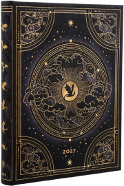 Купити Блокнот Paperblanks Bullet Journal Стара шкіра (великий, в крапку, чорний марокканська кава) в інтернет магазині в Києві: ціни, доставка - інтернет магазин Д.Магазин