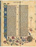 Блокнот Paperblanks Біблія Гутенберга Генезис (середній, в лінію)
