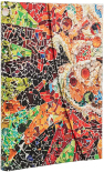 Щотижневик Paperblanks 2027 Антоніо Гауді Мозаїки (горизонтальний, середній)