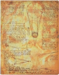Блокнот Paperblanks Леонардо да Вінчі Flexis (великий, в лінію)