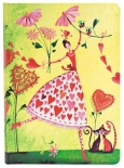 Блокнот Paperblanks Міла Маркіз Валентайн (середній, в лінію)