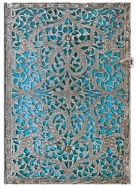 Купить Блокнот Paperblanks Серебряная Филигрань Лазурь (средний, линейка) в интернет магазине в Киеве: цены, доставка - интернет магазин Д.Магазин