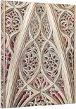 Блокнот Paperblanks Міланський собор бургунді Flexis (великий, нелінований)