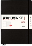 Щотижневик Leuchtturm1917 на 2024 рік із замітками (А4+, чорний)