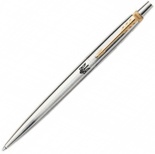 Ручка Parker Jotter 17 SS GT BP Тризуб (сталь/золото)