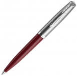 Шариковая ручка Parker 51 Burgundy CT BP (бургунди / сталь)   