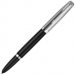 Чорнильна ручка Parker 51 Black CT FP F (чорний / сталь)   