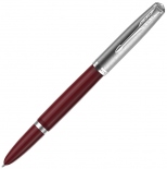 Чорнильна ручка Parker 51 Burgundy CT FP F (бургунді / сталь)