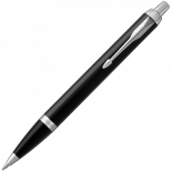 Кулькова ручка Parker IM Black CT New (чорний/хром)