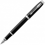 Чорнильна ручка Parker IM Black CT F New (чорний/хром)