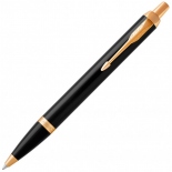 Шариковая ручка Parker IM Black GT New (черный/золото)