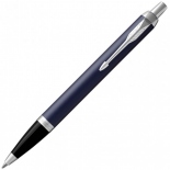 Кулькова ручка Parker IM Blue CT New (синій/хром)