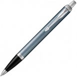 Шариковая ручка Parker IM Light Blue Grey CT New (голубой/хром)