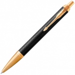 Кулькова ручка Parker IM Premium Black GT (чорний/золото)