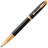 Роллерная ручка Parker IM Premium Black GT (черный/золото)