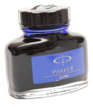 Чернила для перьевых ручек Parker (синие, 57 мл)