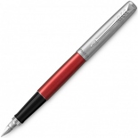 Перьевая ручка Parker Jotter Kensington Red​​​​​​​ CT M (темно-красный/хром)