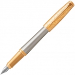 Чорнильна ручка Parker Urban Premium Aureate Powder GT F (сталь/золото)